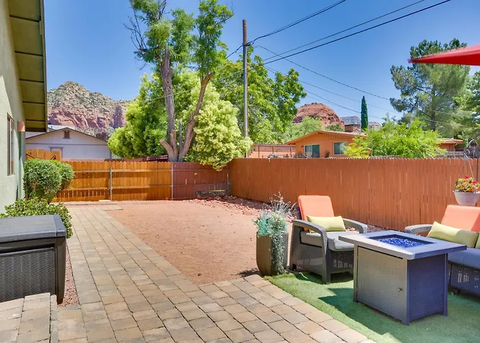 3 Mi To Dtwn Red Rock Retreat With Patio Sedona